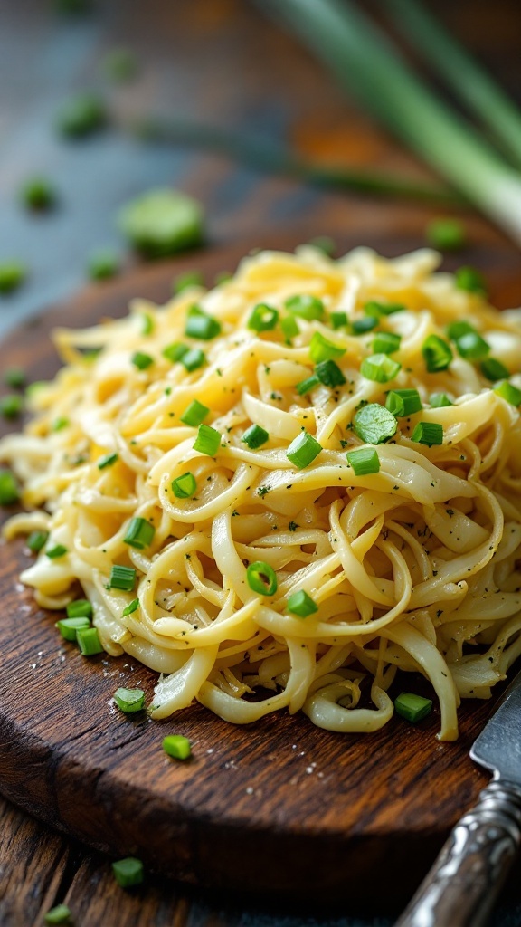 Delicious herbed garlic butter cabbage dish