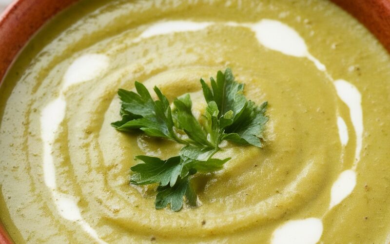 Keto Creamy Asparagus Soup for Easter