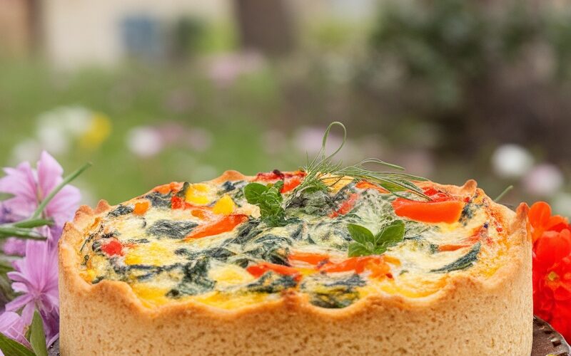 Delicious Keto Easter Crustless Quiche