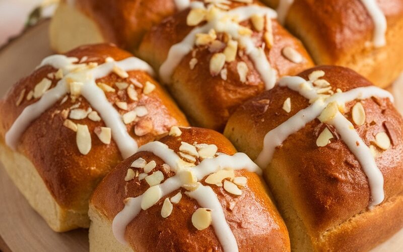 Keto-Friendly Almond Hot Cross Buns for Easter