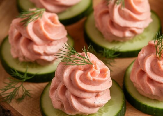 Keto-Friendly Easter Salmon Mousse Bites