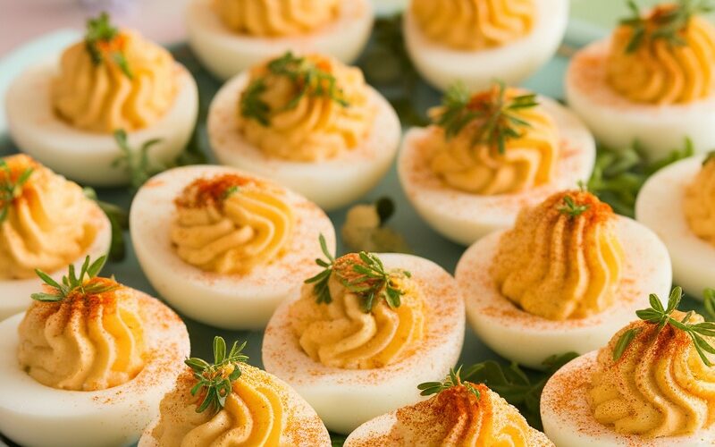 Keto-Friendly Easter Deviled Eggs Recipe