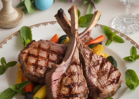 Keto-Friendly Minted Lamb Chops for Easter