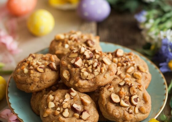 Keto-Friendly Hazelnut Cookies for Easter