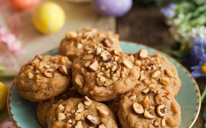 Keto-Friendly Hazelnut Cookies for Easter