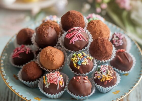 Decadent Keto Easter Chocolate Truffles