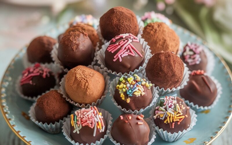 Decadent Keto Easter Chocolate Truffles