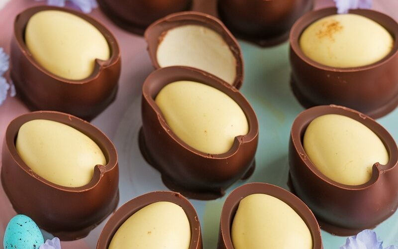 Decadent Keto Easter Crème Egg Fat Bombs