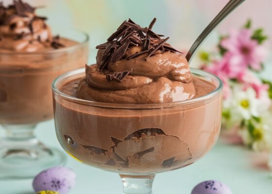 Decadent Keto Easter Chocolate Mousse