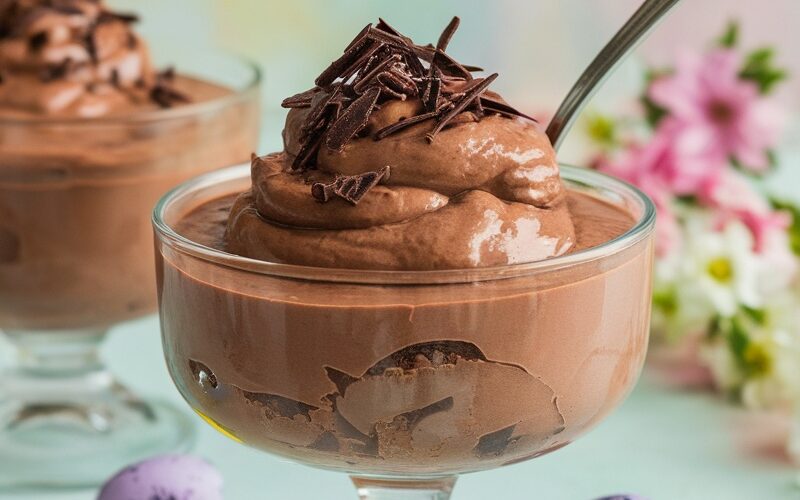 Decadent Keto Easter Chocolate Mousse