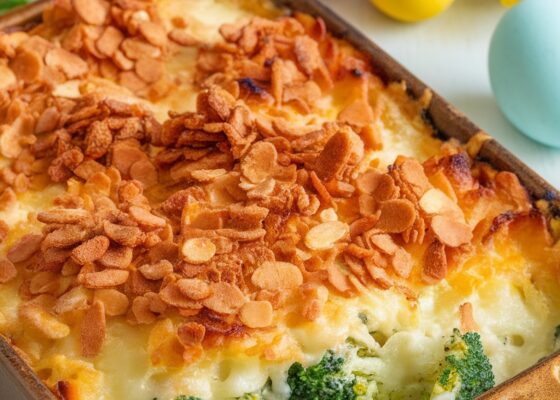 Keto Broccoli Gratin for Easter Celebrations